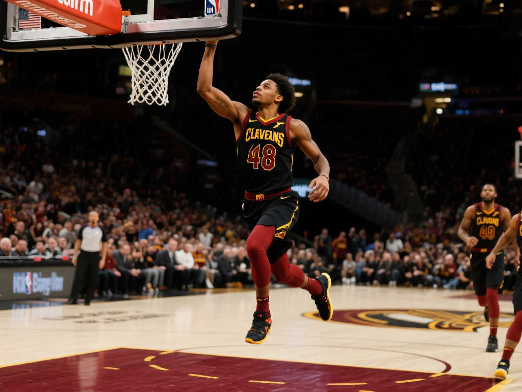 [流言板]米切尔主场狂砍48分，创队史季后赛得分第二，仅次詹皇49分